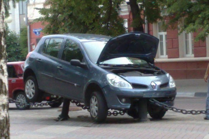 Perfekte Rache Für Egoistische Parker – Eine Auto-Versicherung Kann Diese Probleme Nicht Abdecken ➤ Prozoro.net.ua