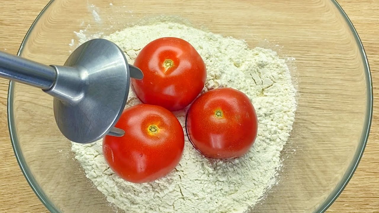 Mische Tomaten mit Mehl für ein unglaubliches Ergebnis ➤ Prozoro.net.ua