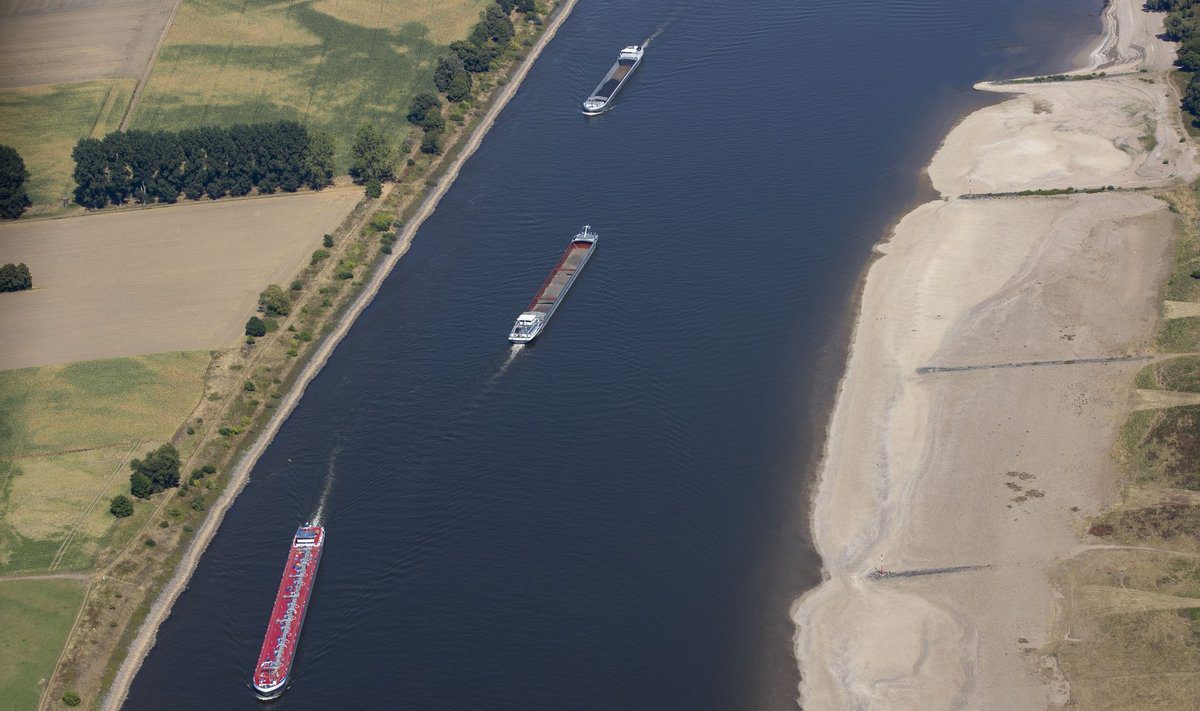 Уровень воды в Рейне упал до исторического минимума ➤ Prozoro.net.ua