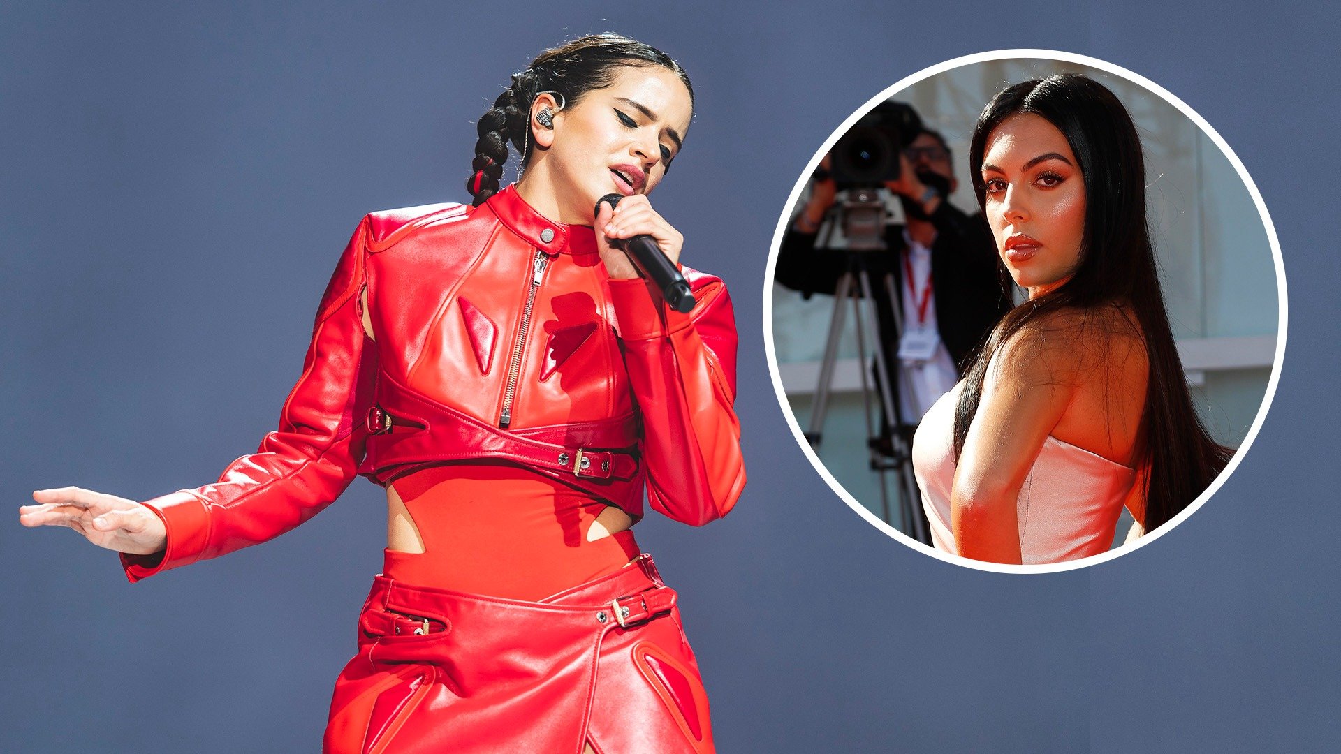 Encontronazo entre Rosalía y Georgina en los Grammys: la modelo entró en cólera ➤ Prozoro.net.ua