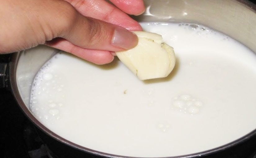 Kochen Sie Knoblauch in Milch und trinken Sie die Abkochung: einmal reicht ➤ Infotime.co