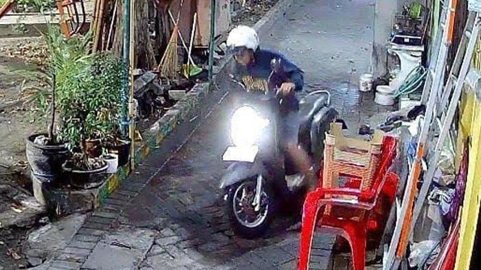 Pemilik mengunci lubang rem cakram, pencurian sepeda motor gagal di Wonokromo Surabaya ➤ Infotime.co