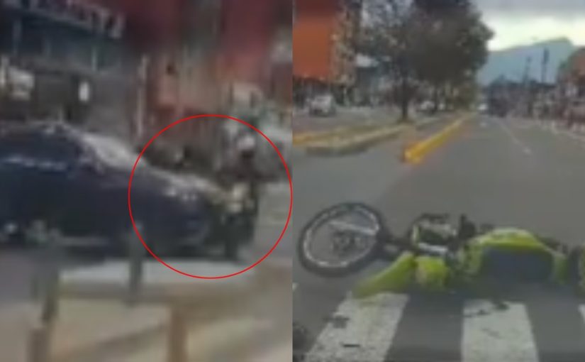 El incidente quedó grabado en vídeo ➤ Infotime.co