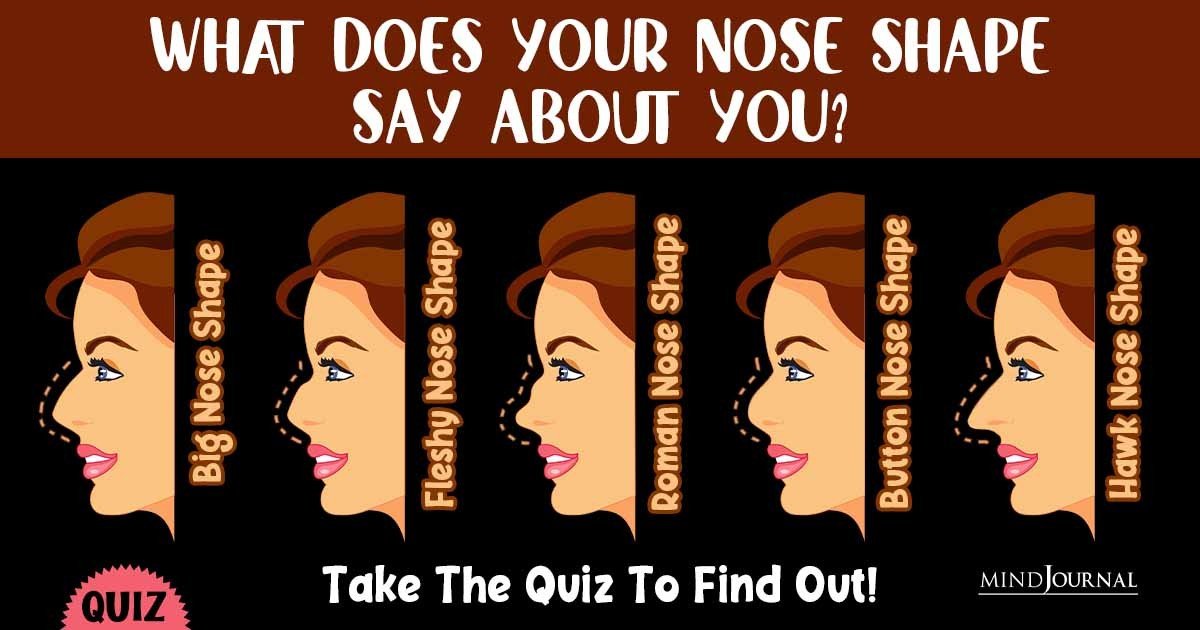 Тест на характер за формою носа 
