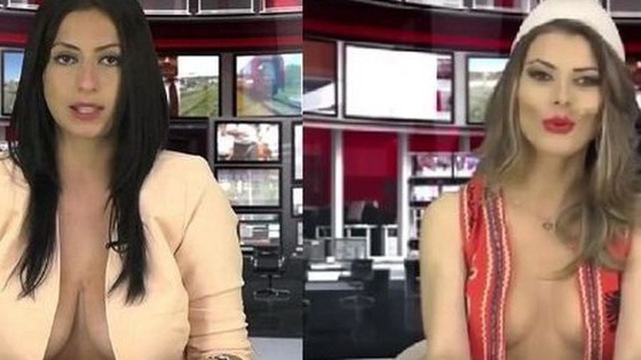 El telediario de Albania ha sido criticado por hacer que los presentadores lleven ropa reveladora para atraer a los telespectadores ➤ Infotime.co
