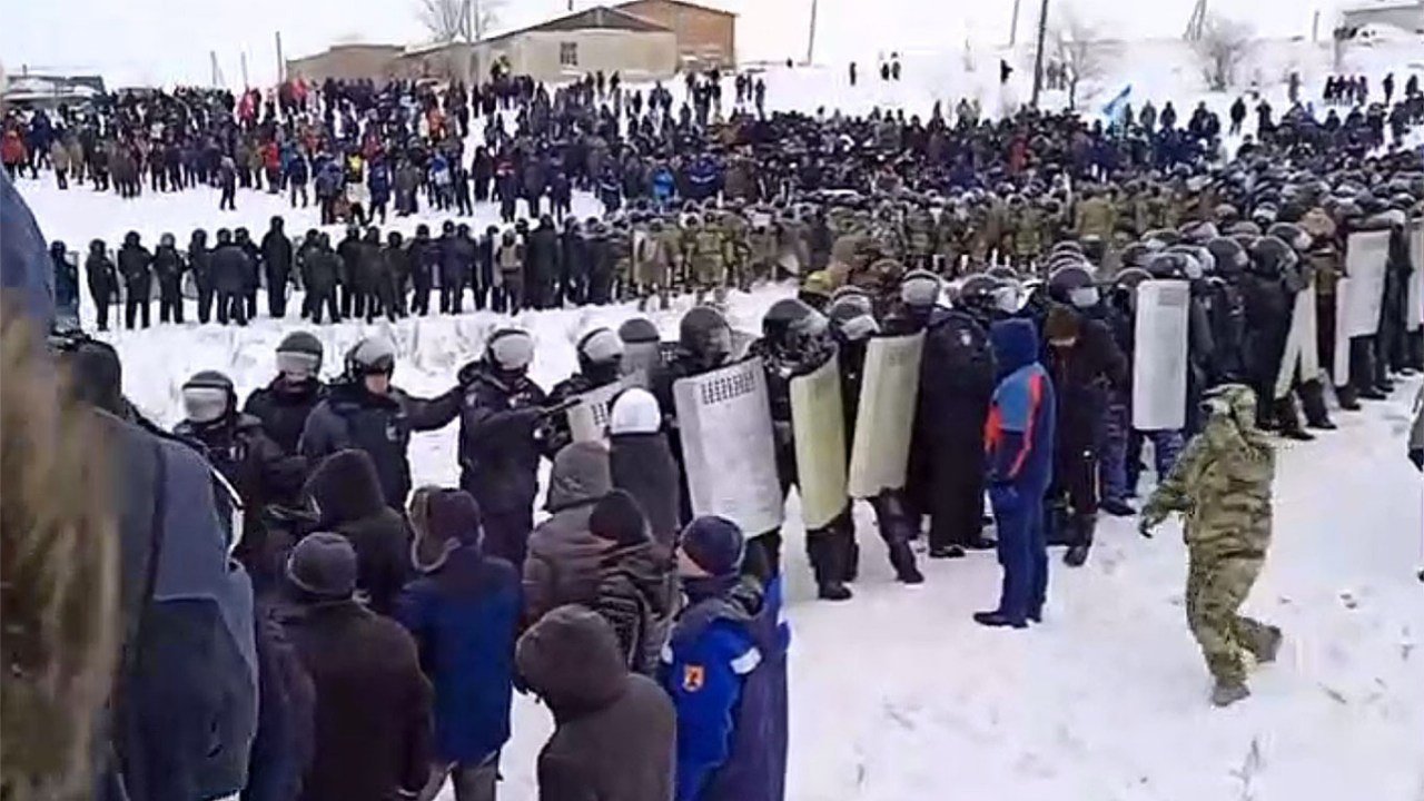 У російській Башкирії спалахнули масові акції протесту: фото ➤ Infotime.co