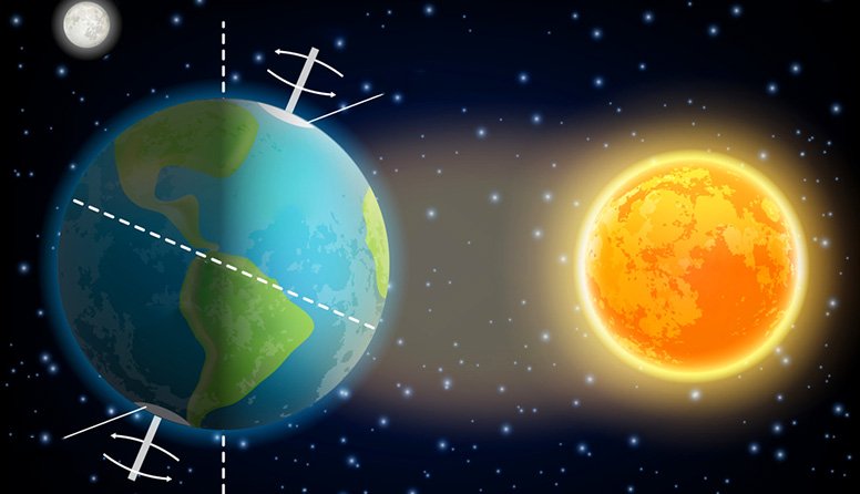 Чому доба не завжди дорівнює 24 годинам: таємниці обертання Землі