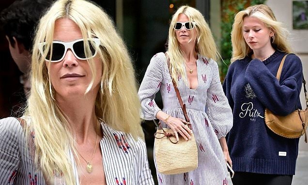 La hija de Monica Bellucci no es tan buena como ella. Claudia Schiffer le mostró su imagen