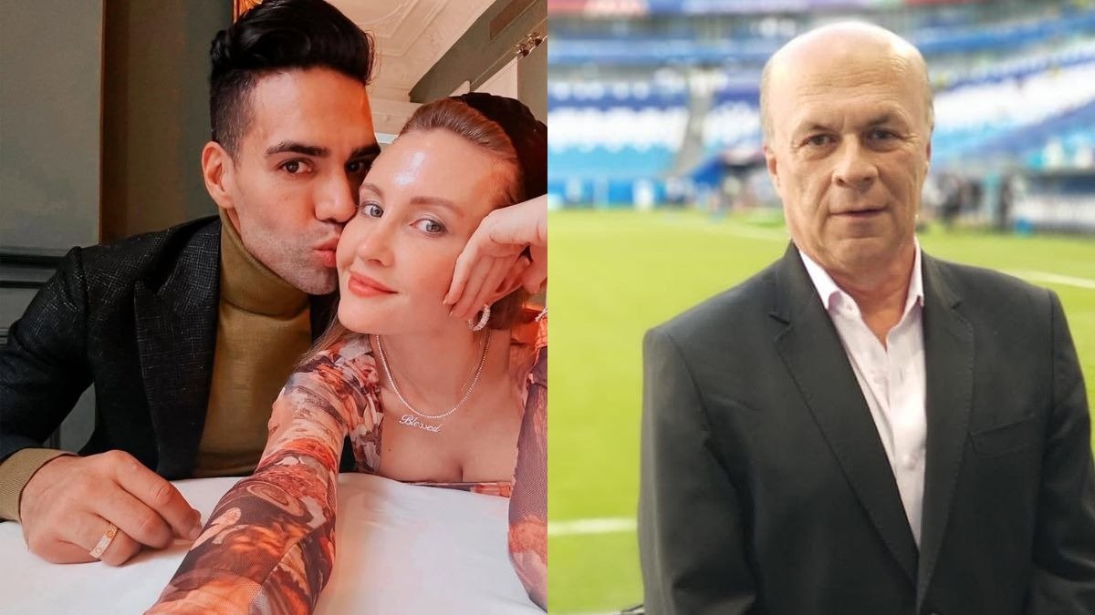 La esposa de Falcao, Lorelei, le dijo a Carlos Antonio Vélez algo obvio