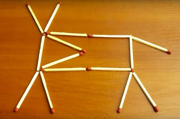 Головоломка з сірниками: для правильної рівності перекладіть лише один