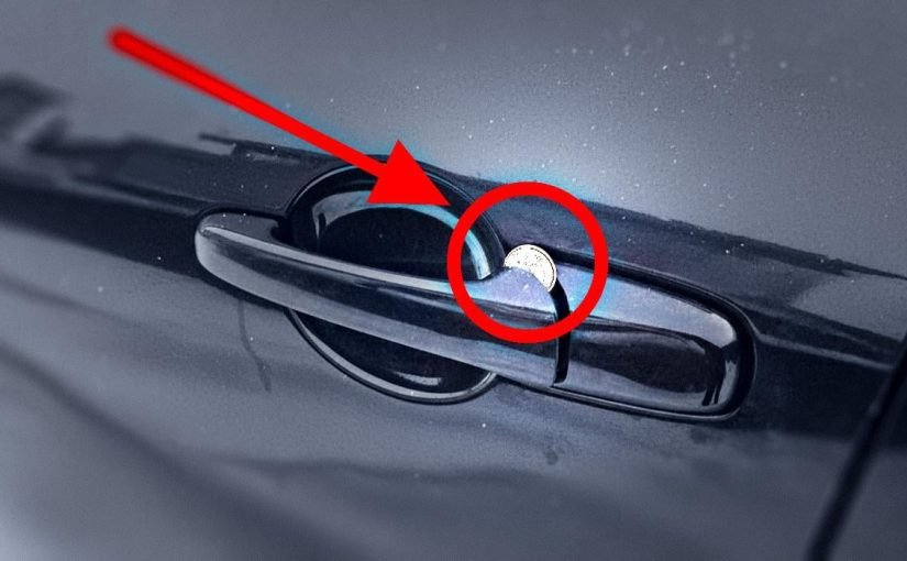 Угон авто: зачем преступники оставляют монету в ручке двери ➤ Infotime.co