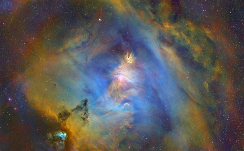 Космическая елка: астрономы показали необычное звездное скопление ➤ Infotime.co