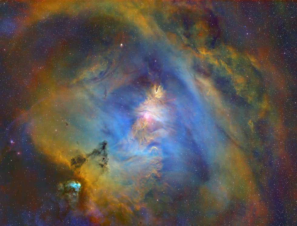 Космическая елка: астрономы показали необычное звездное скопление ➤ Infotime.co