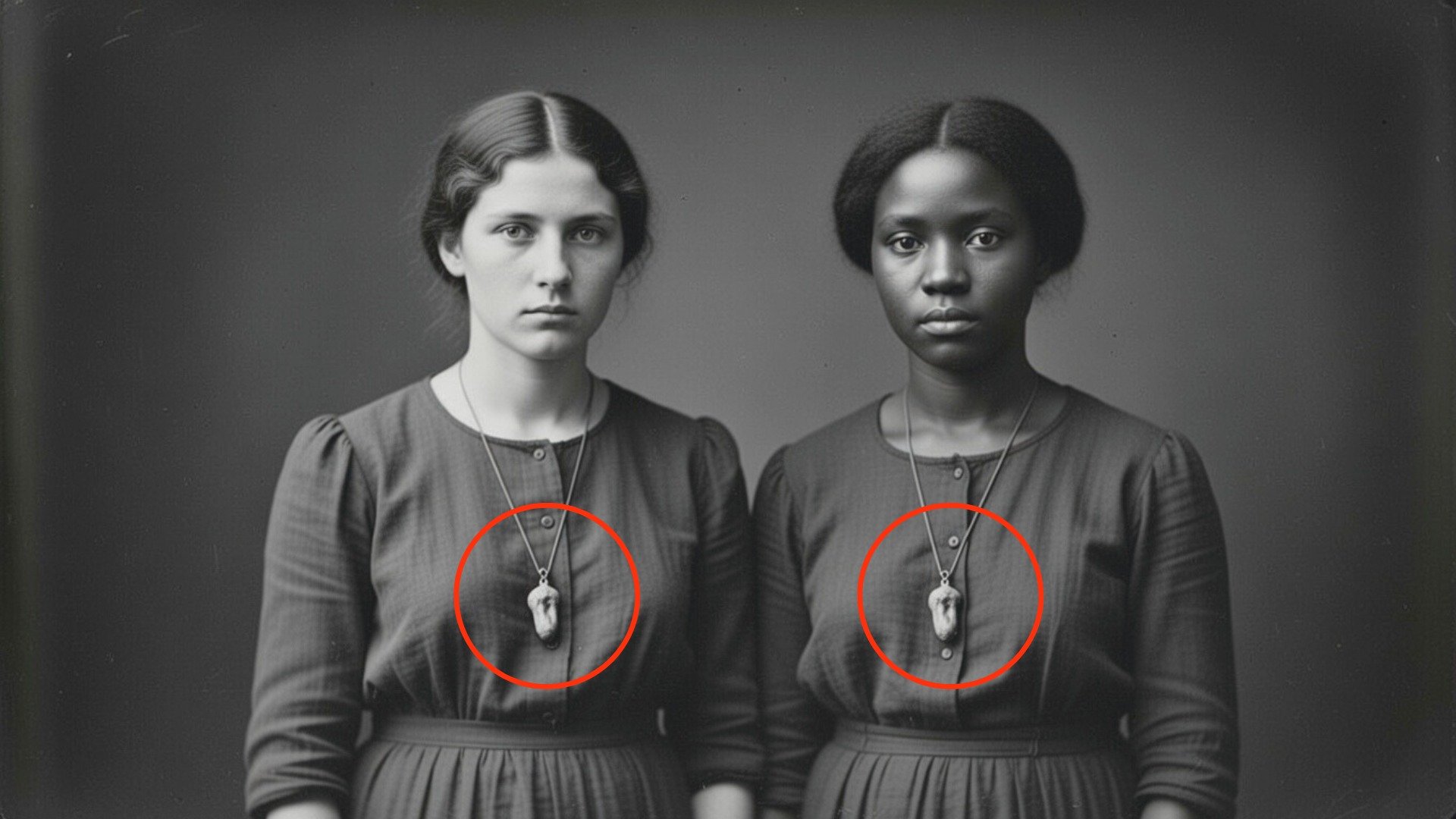 Colgantes de Hueso: La Escalofriante Verdad de una Vieja Foto ➤ Infotime.co