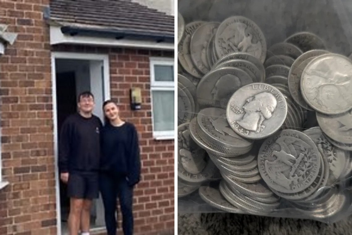 Вдалий ремонт: на пару звалився справжній скарб прямо зі стелі (фото) ➤ Главное.net