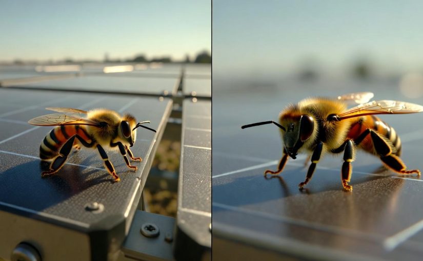 Бджоли божеволіють від сонячних панелей: яка небезпека ➤ Infotime.co