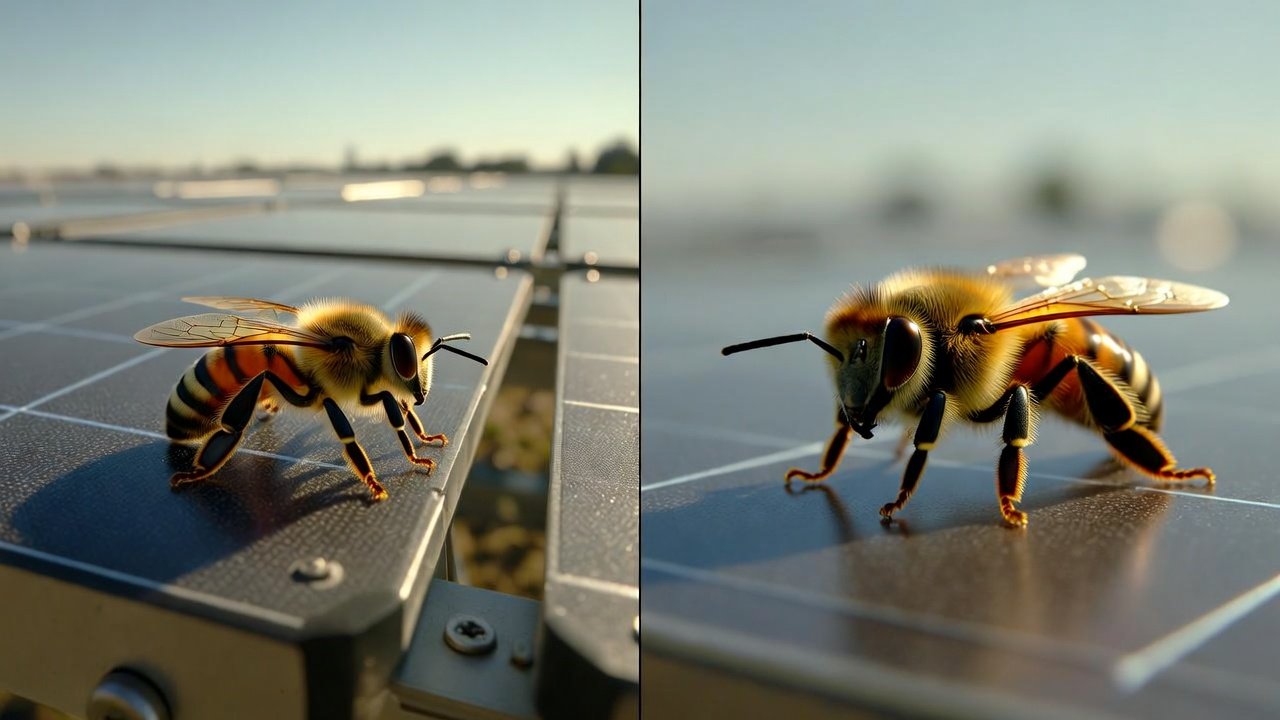 Бджоли божеволіють від сонячних панелей: яка небезпека ➤ Infotime.co