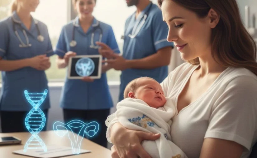 Жінка народила дитину завдяки матці від померлої донорки (фото) ➤ Infotime.co