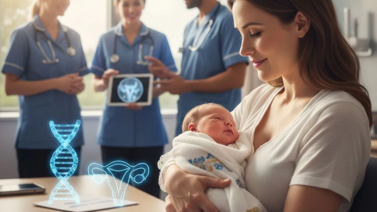 Жінка народила дитину завдяки матці від померлої донорки (фото) ➤ Infotime.co