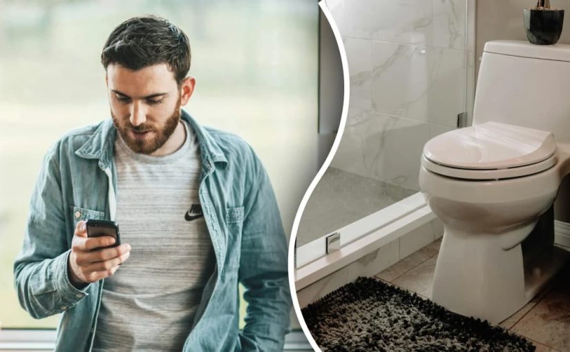 Використання телефону в туалеті може бути небезпечним і ось чому ➤ Infotime.co