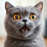 O gatinho ficou literalmente sem palavras quando seu dono começou a mostrar figuras sombrias ➤ Infotime.co