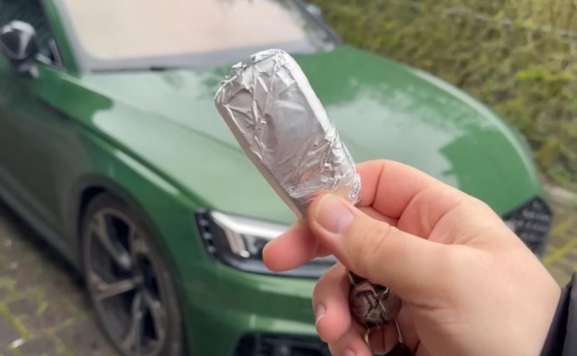 Почему водители заворачивают ключи в фольгу: ответ удивит ➤ Infotime.co