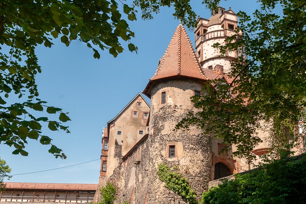 Пожежа в Німеччині знищила частину середньовічного замку