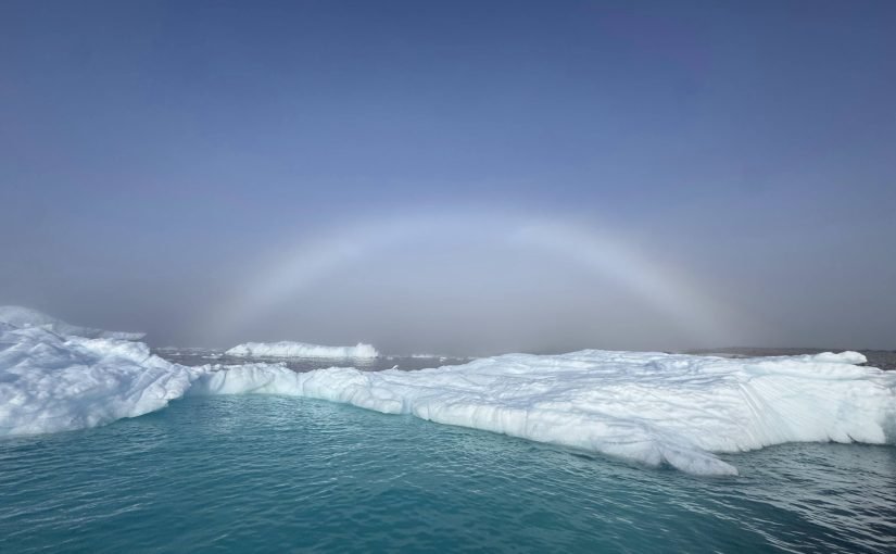 Українські полярники зафіксували рідкісну білу веселку: фото ➤ Infotime.co