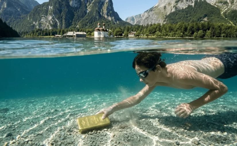 Підліток знайшов скарб на дні озера в Німеччині та розбагатів ➤ Infotime.co