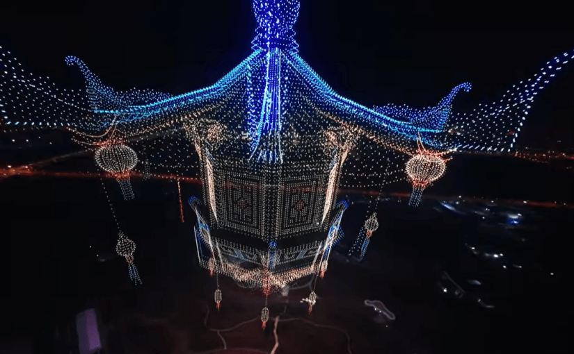 Китай поднял в небо более 22 тысяч дронов для установления рекорда (видео) ➤ Infotime.co