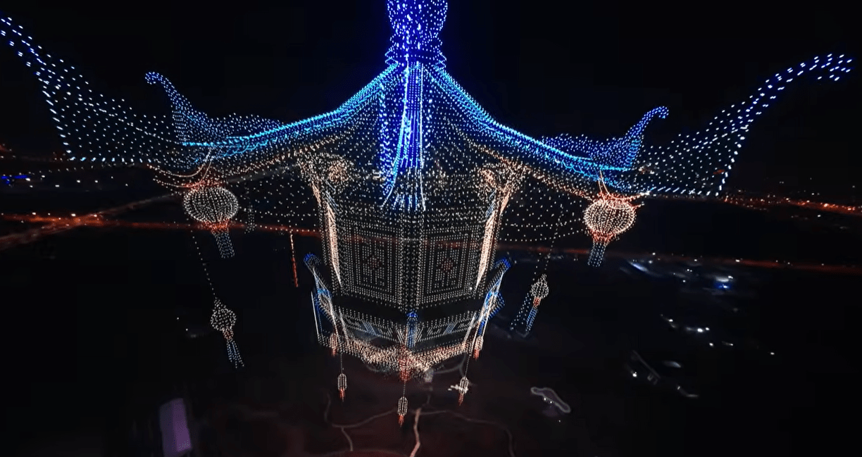 Китай поднял в небо более 22 тысяч дронов для установления рекорда (видео) ➤ Infotime.co