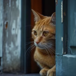 Почему коты мяукают у двери, но не заходят ➤ Infotime.co