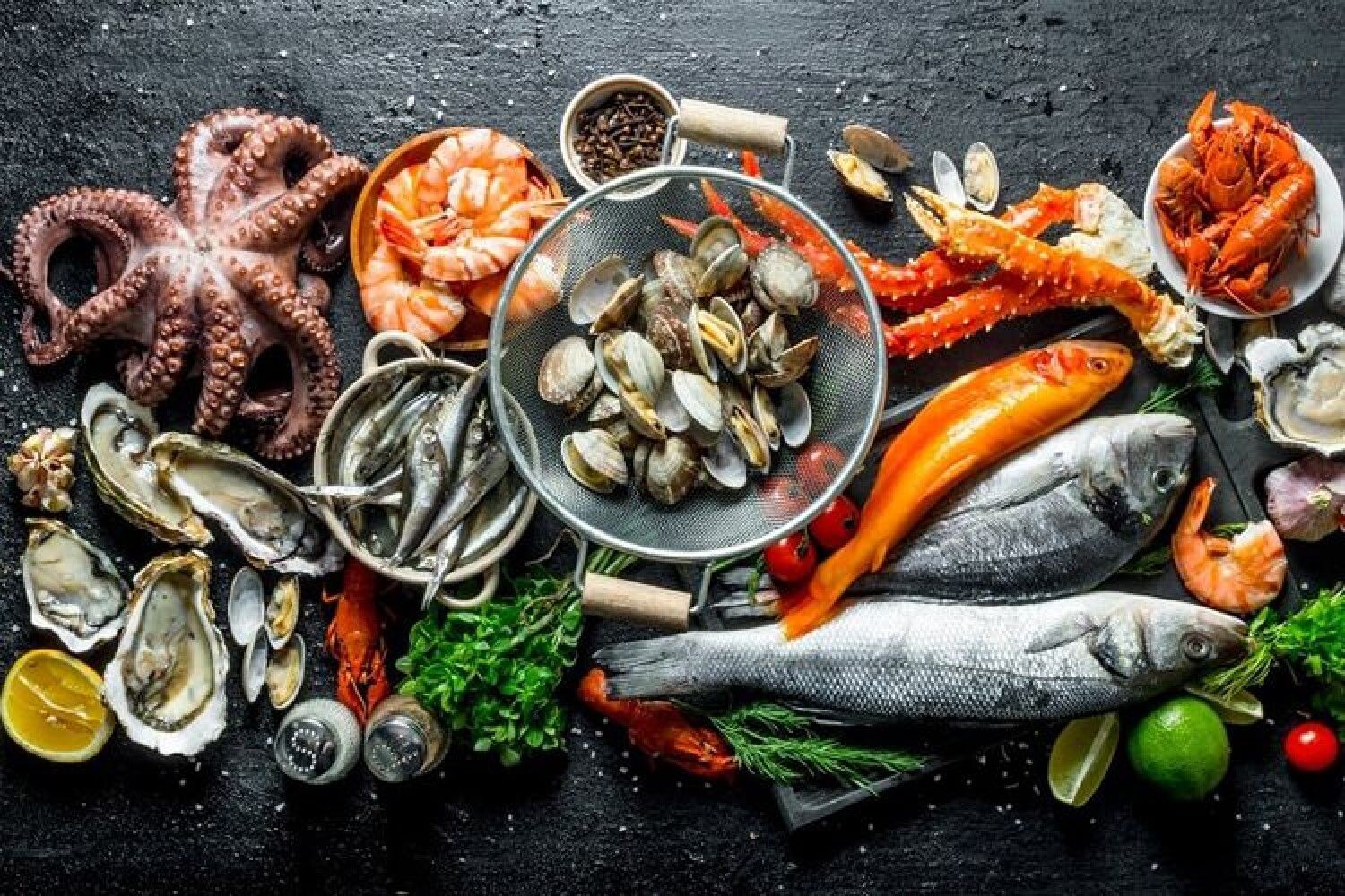 Сім морепродуктів для здоров’я серця та мозку: що варто додати до раціону