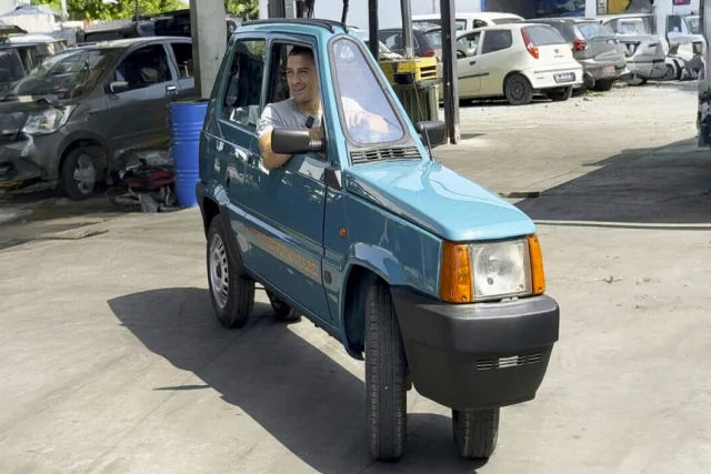 Самый узкий автомобиль в мире: Fiat шириной всего 50,2 см установил рекорд Гиннеса ➤ Infotime.co