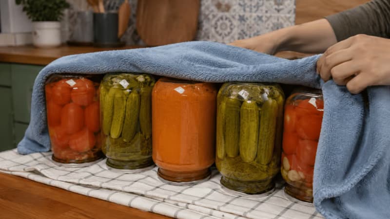 Фахівці пояснили, чи потрібно перевертати банки після закручування