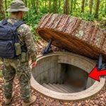 Un soldado encuentra una escotilla secreta en el tronco de un árbol… y palidece al ver lo que hay dentro ➤ Infotime.co
