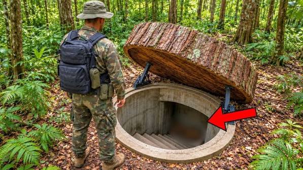 Un soldado encuentra una escotilla secreta en el tronco de un árbol… y palidece al ver lo que hay dentro ➤ Infotime.co