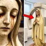 Statue der Muttergottes weint rostfarbene Tränen – Röntgenaufnahme enthüllt, was im Inneren verborgen ist ➤ Infotime.co