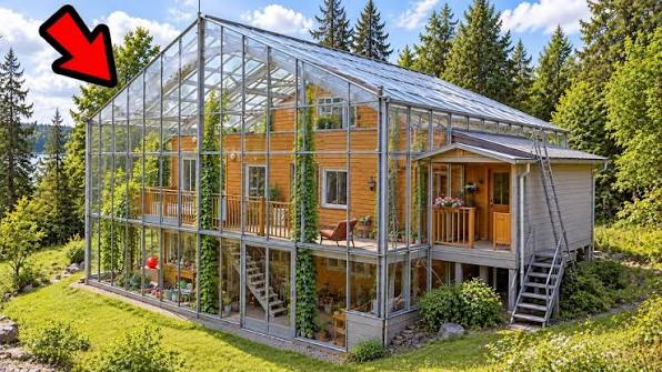Sie hüllten ihr ganzes Haus in Glas – und der Grund dafür ist genial ➤ Infotime.co