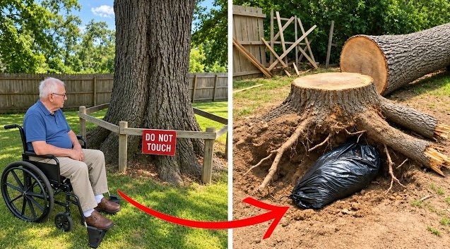 Opa ließ niemanden an den Baum heran … Nach seinem Tod erfuhren sie endlich den Grund dafür ➤ Главное.net