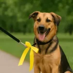 Що означає жовта стрічка на нашийнику собаки ➤ Infotime.co